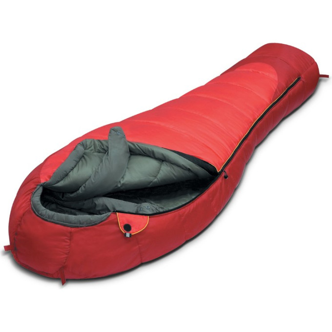 Мешок спальный ALEXIKA ICELAND красный, левый 9228.01062
